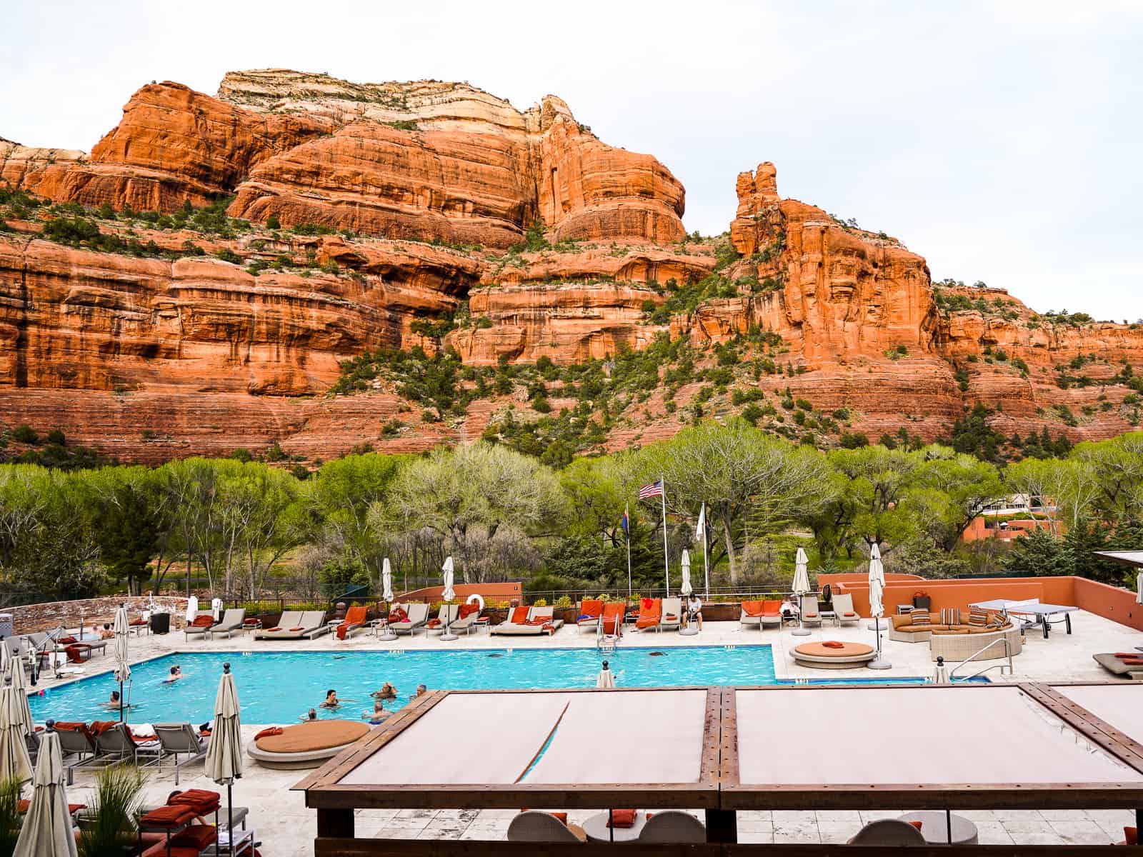 view of pool enchantment resort