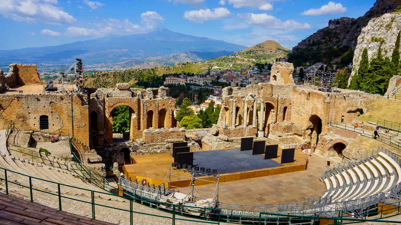 Taormina Greek theater - travel guide Sicily east coast