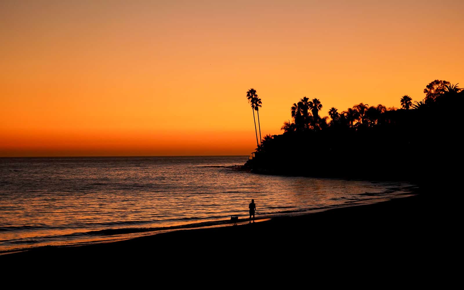Santa Barbara beach sunset - weekend guide to Santa Barbara with kids