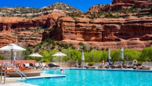 pool enchantment resort review