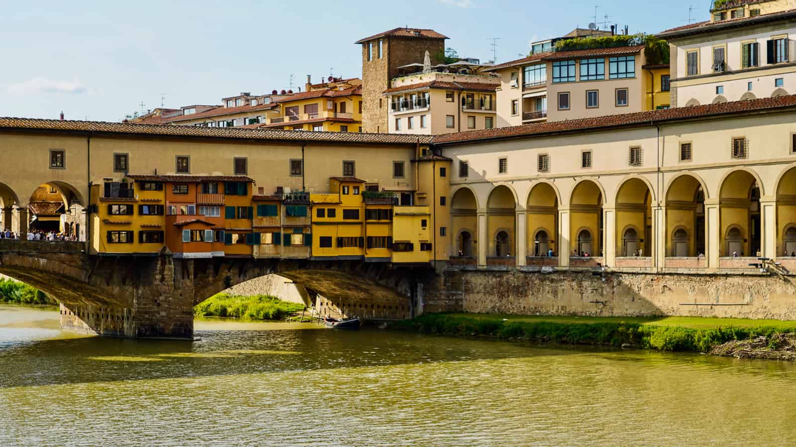 ponte vecchio - Florence Tuscany with a baby