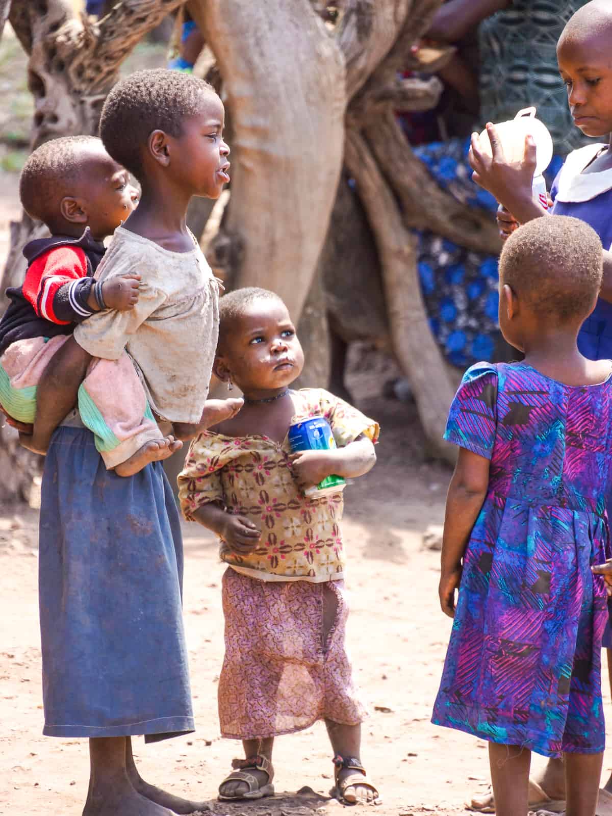 tanzania village children