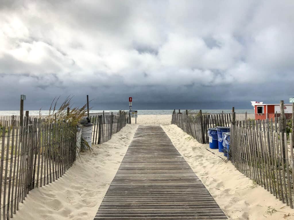 cape may beach boardwalk. reasons to visit cape may with kids