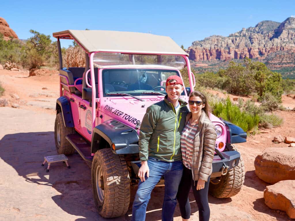 Pink Jeep tour - epic Arizona road trip