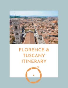 Florence and Tuscany Itinerary