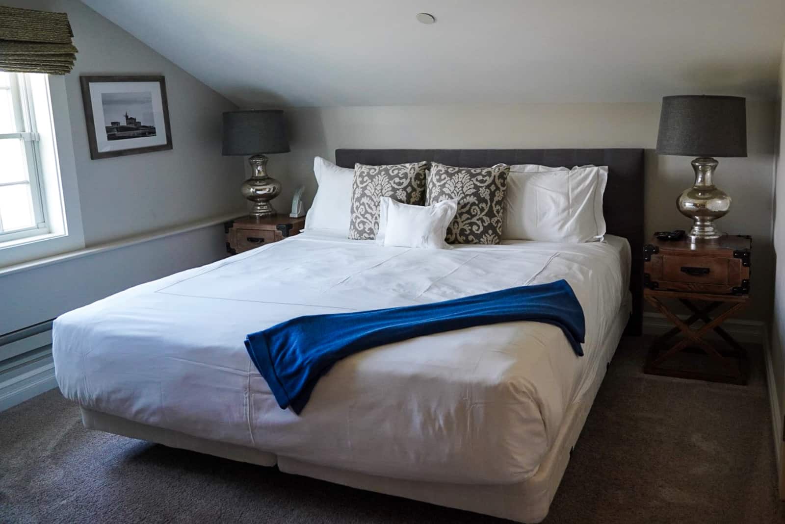 bedroom eagles nest - watch hill inn luxury hotel review