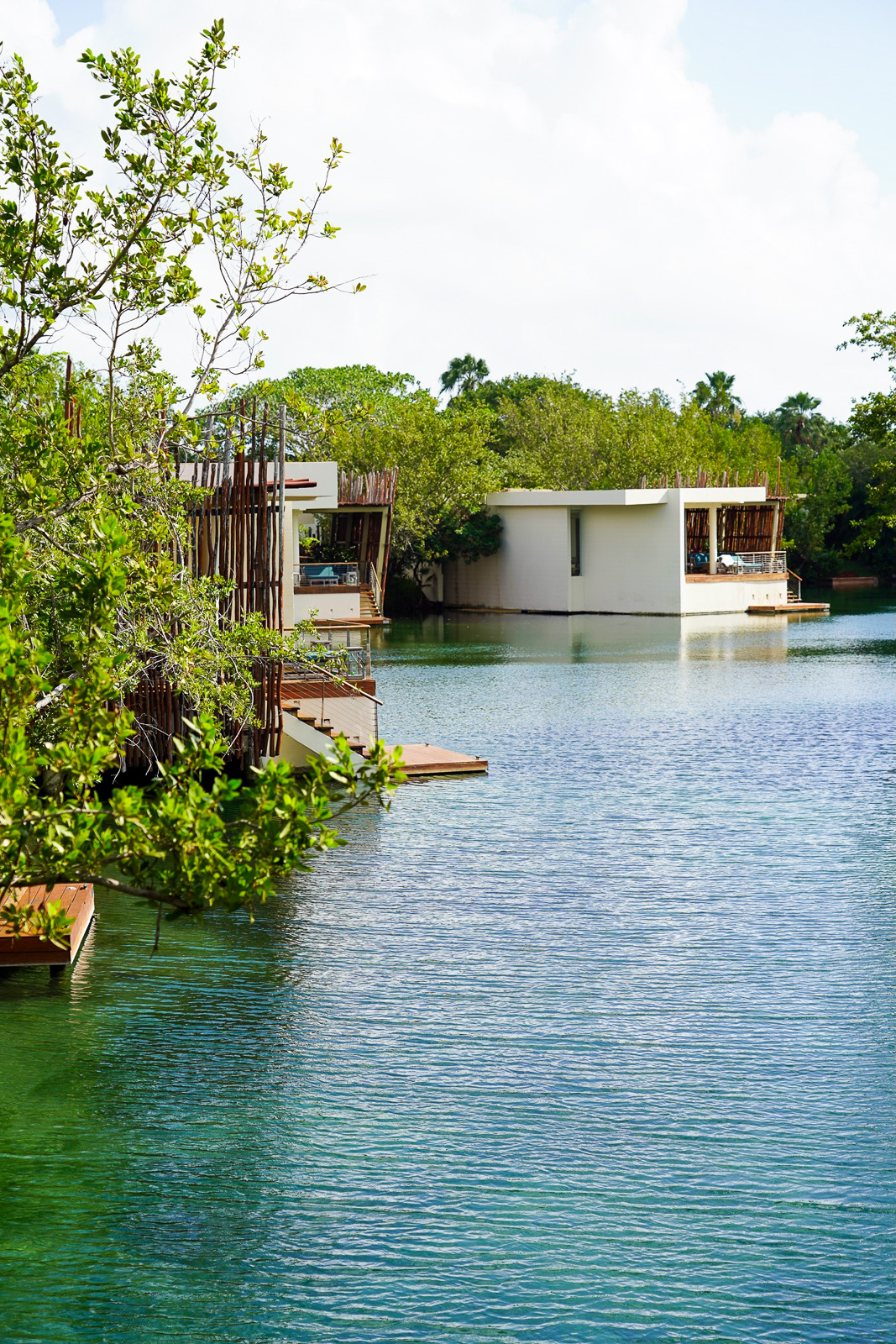 lagoon suites Rosewood Mayakoba - luxury spring break destinations for families