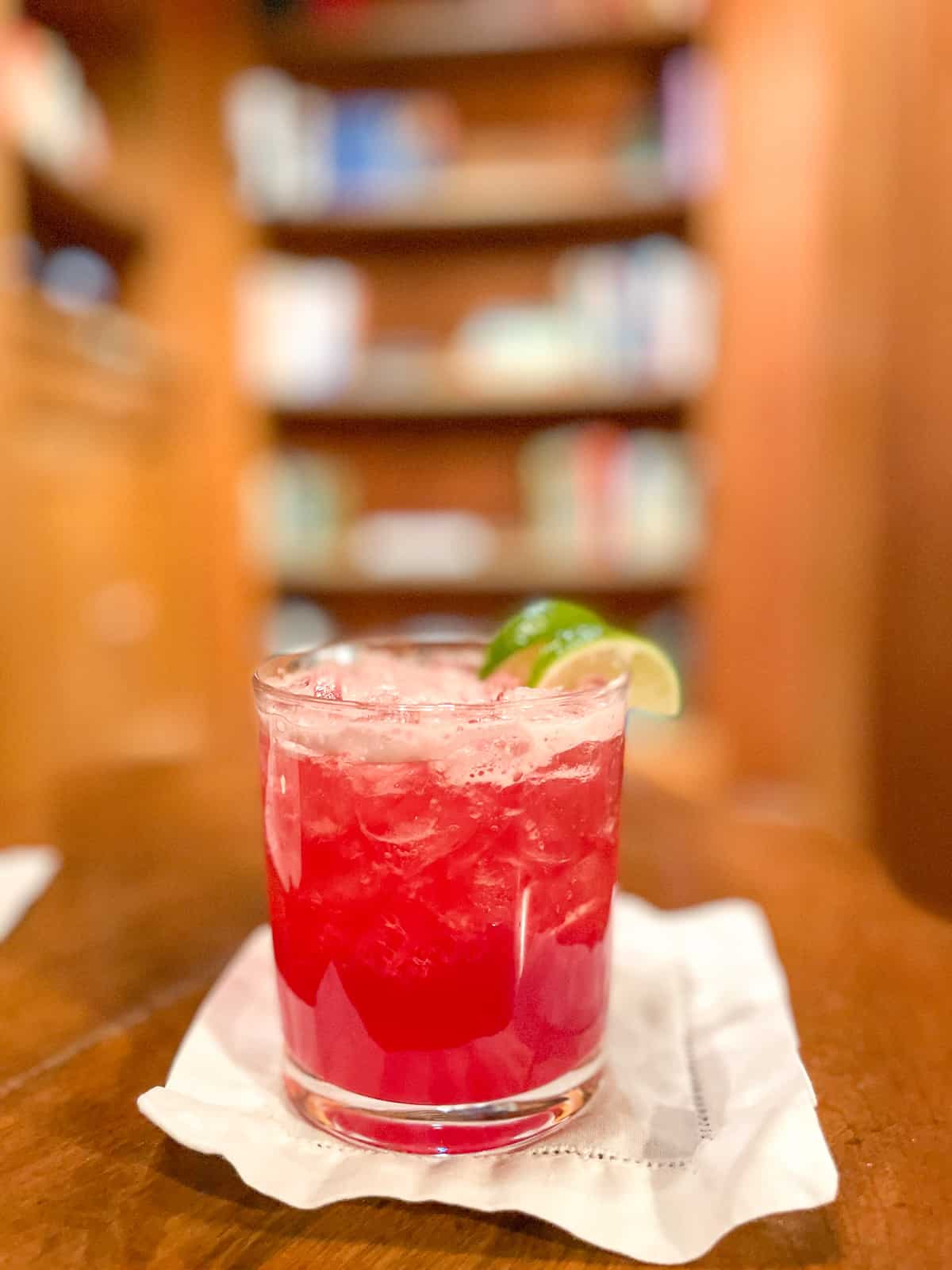 cocktail drink at twin farms