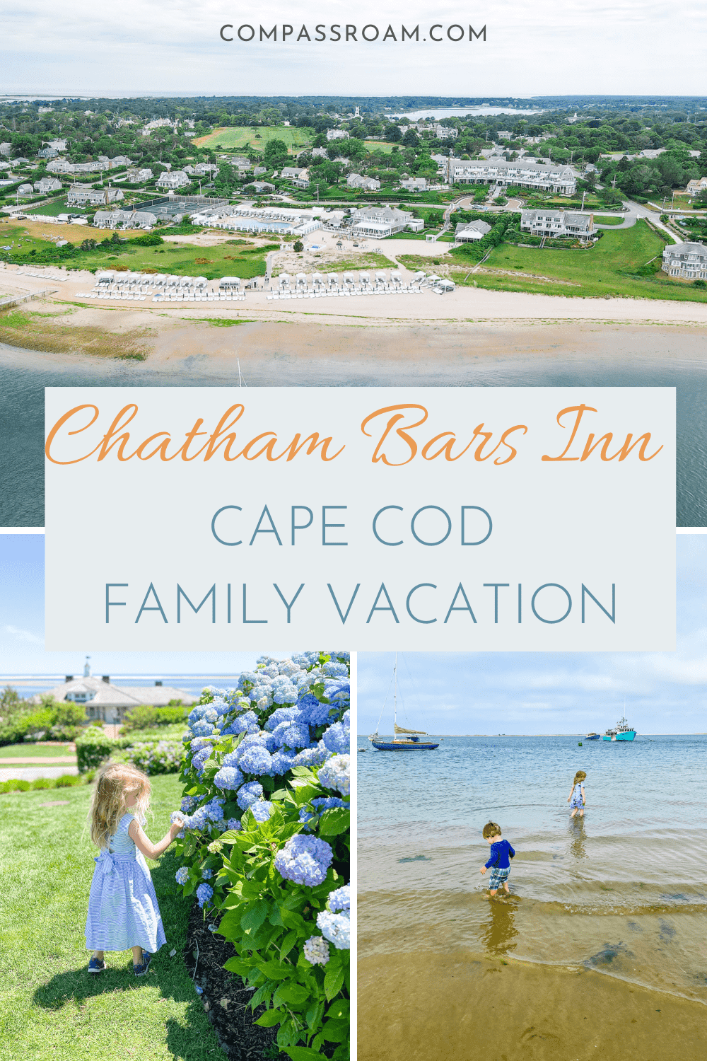 Pinterest image - cape cod family vacation