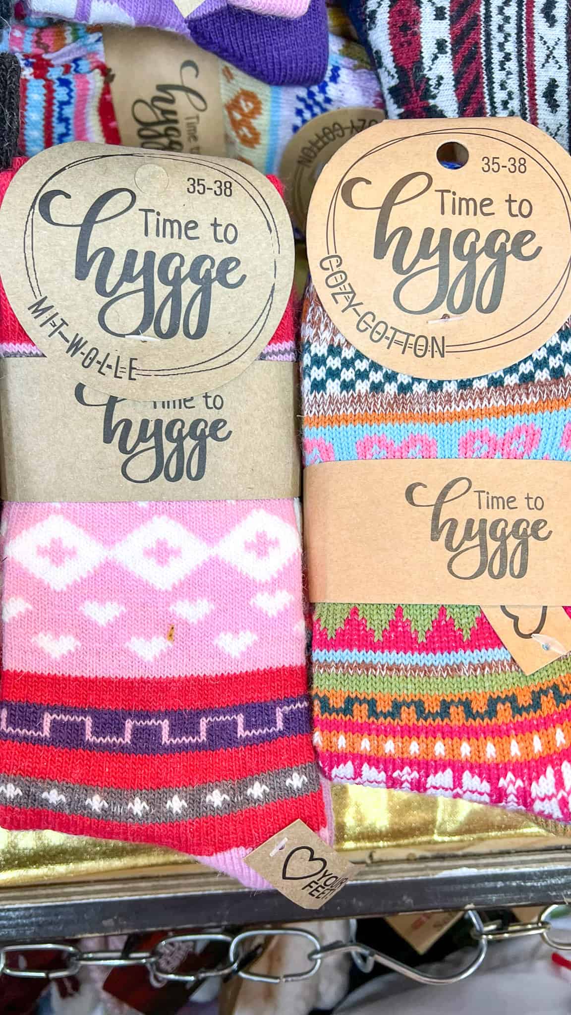 hygge socks - things to do Copenhagen winter