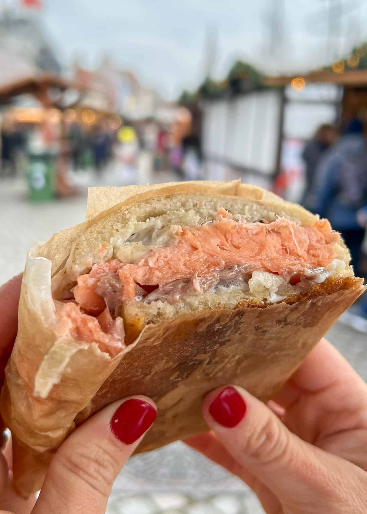 salmon sandwich copenhagen