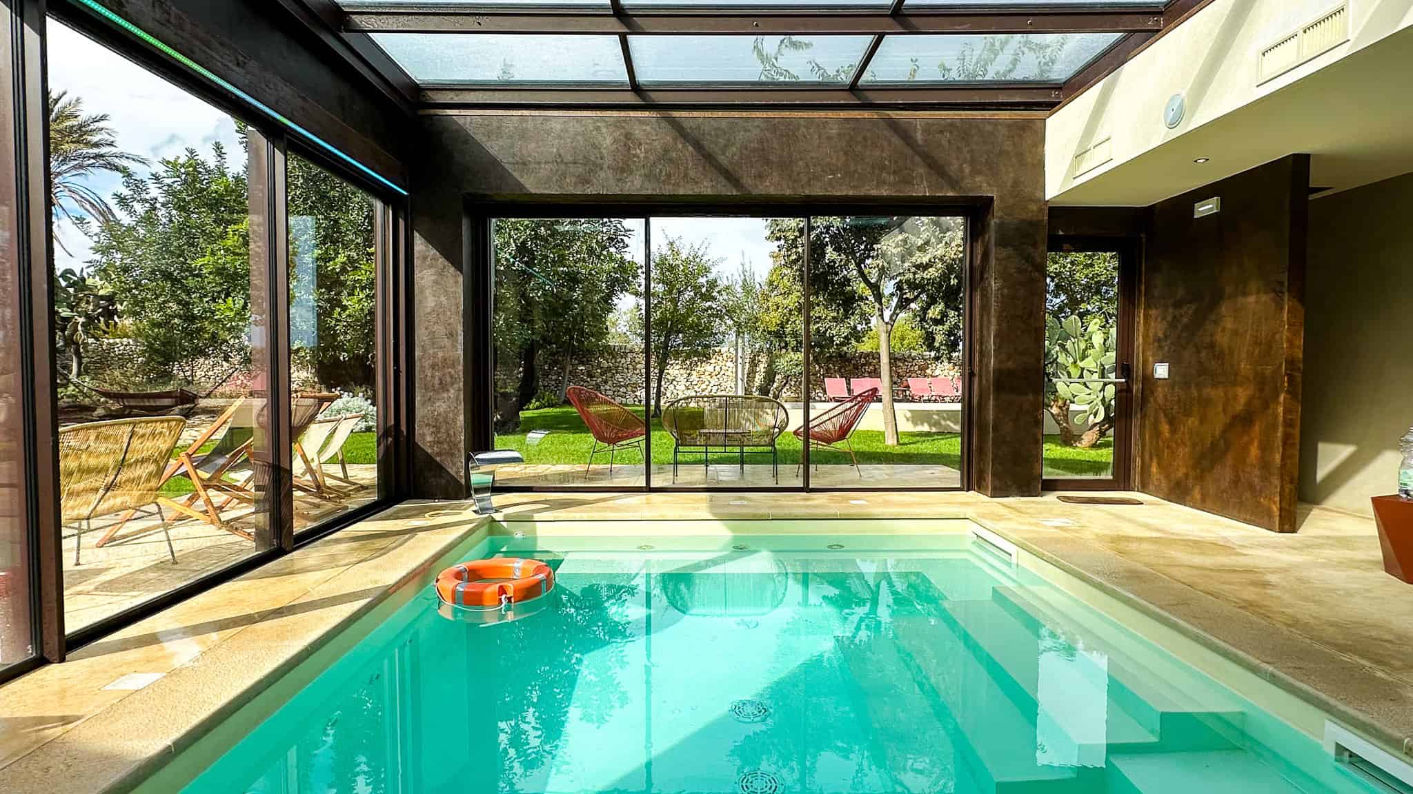 wellness spa at tenuta della cava, luxury villa in sicily